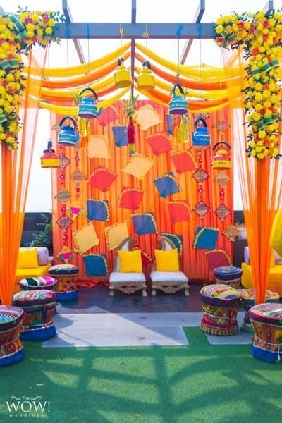 Haldi · Couple Seating photo 1