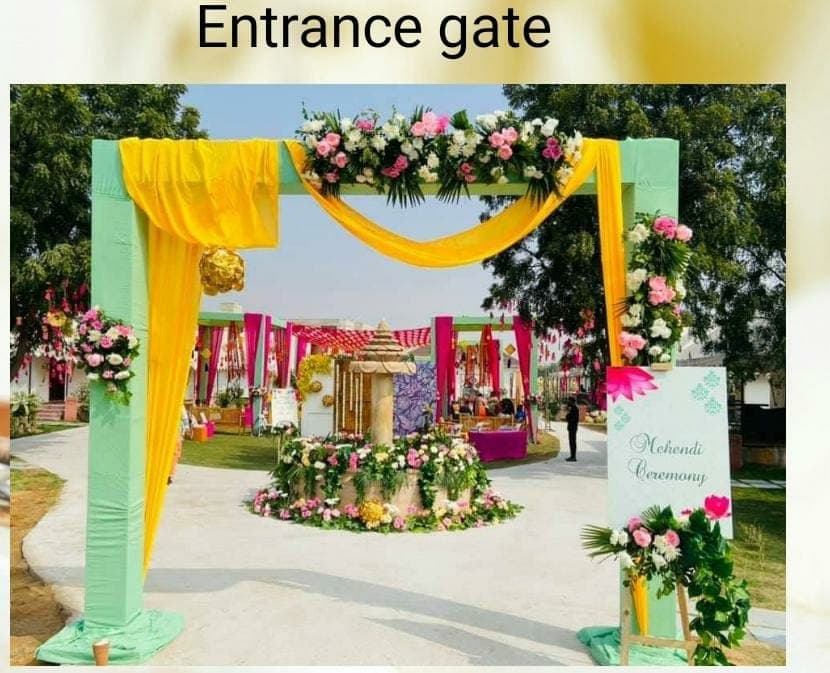 Haldi & Mehendi · Entry Gates photo 6