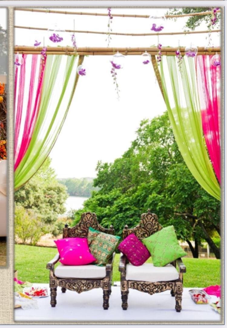 Mehendi · Couple Seating photo 4