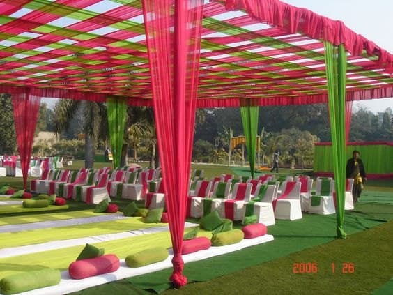 Mehendi · Guest Seating & Gazebos photo 3