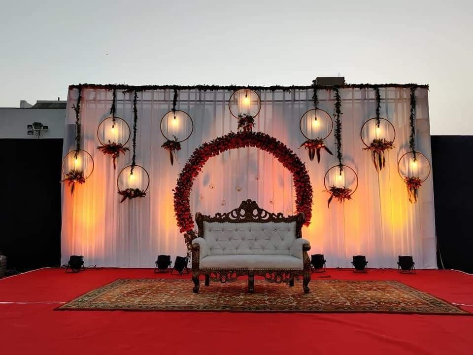 Sangeet · Couple Seating photo 6