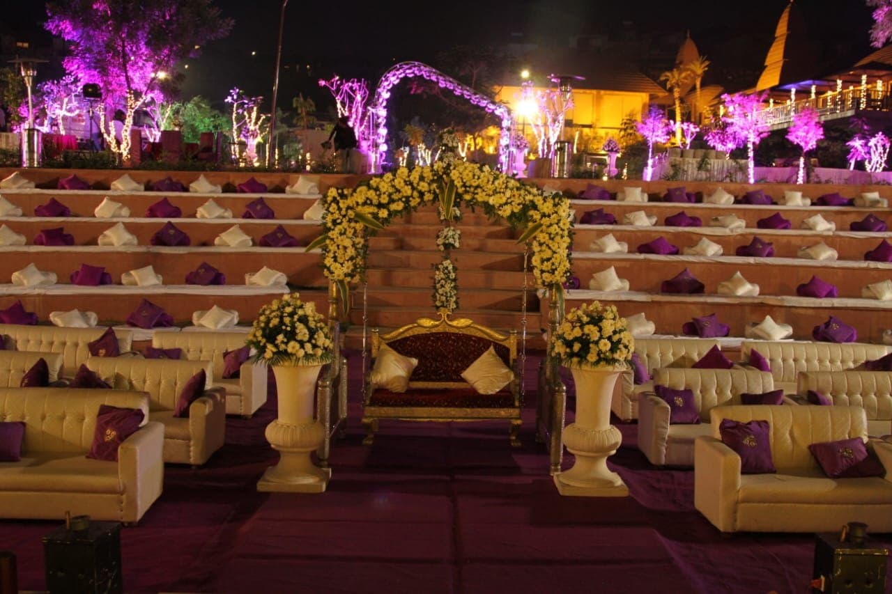 Sangeet & Reception · Guest Seating photo 5