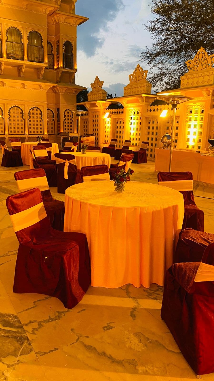 Sangeet & Reception · Guest Seating photo 8